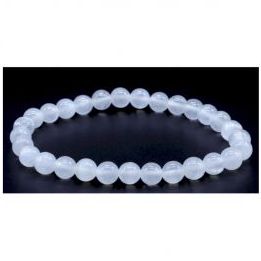 Pulsera 6mm Selenita
